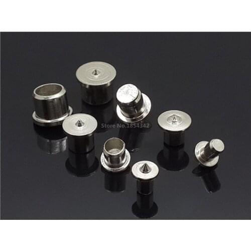 8pcs Set Two types Dowel Drill Centre Points Pin Wood Doweling 6 8 10 13mm Tenon Center Woodworking Centre Point Pin Dowel Holes