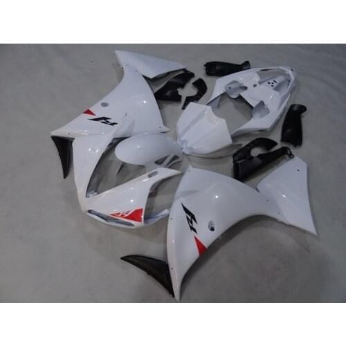 Fairings YZF R1 2009 - 2011 White Fairing YZF1000 R1 2009 Motorcycle Fairing for YAMAHA YZFR1 09 10