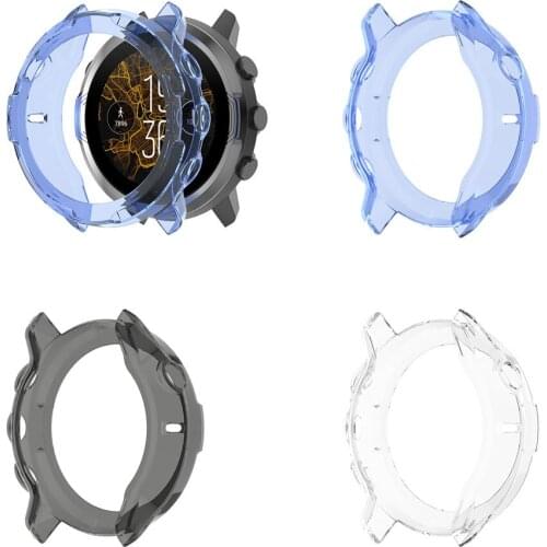 TPU Protective Case for Suunto7 Anti-scratch Watch Screen Skin Cover Clear Frame for Suunto7 Accessories