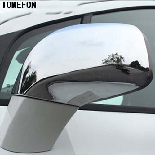 2pcs ABS Chrome For Chevrolet Trax Tracker 2014 2015 Mirror Cover Side Rearview Mirrors Decoration Protector Trims Stiker
