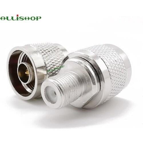 200 Pcs N male plug brooches to F female jack socket adapter connector for antennas Wireless LAN Devices Coaxial cable