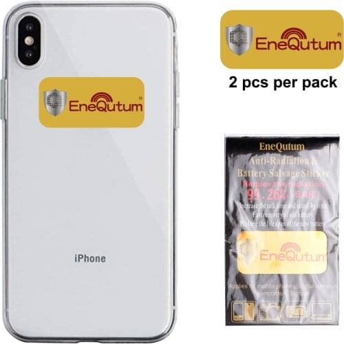 50pcs/lot Gold EneQutum Shield Anti Radiation Sticker For Mobile Phone,for Ipad,for laptop 97.17%(SAR) Free Shipping