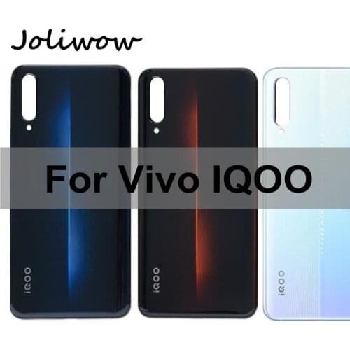 6.41 inch For vivo iQOO Housing Back Cover Glass Battery Door Case Replacement for Vivo IQOO Battery Cover