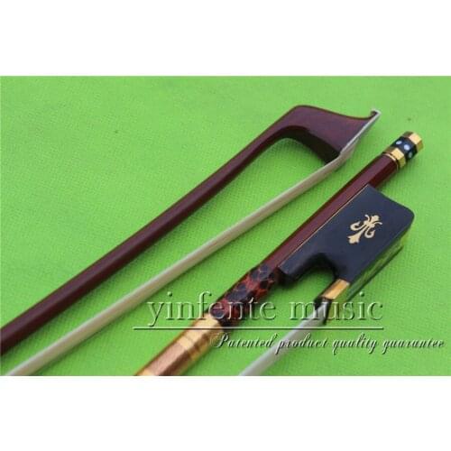 B-0097# CELLO BOW 4/4 -New Brazilwood -Ebony F rog For 4/4 Cello Bow