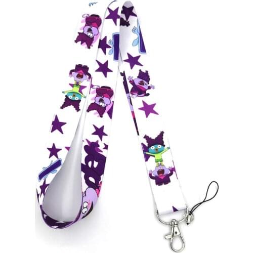 100pcs Regooly RE175 Chowder cartoon key keychain light fury toothless necklace Cartoon Neck Strap ID badge holder Lanyard