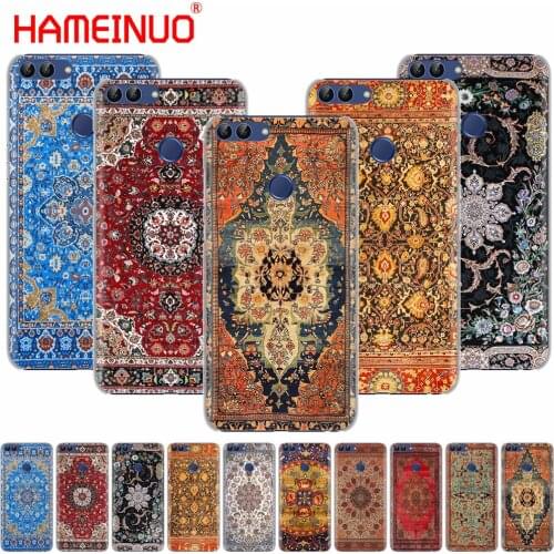 HAMEINUO Persian carpet Floral pattern Art cell phone Cover Case for huawei Honor Y5 7C Y625 Y635 Y6 Y7 Y9 2017 2018 Prime PRO