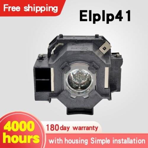 Projector Lamp Bulb Inside with Housing for EB-S6 EB-S62 EB-TW420 EB-W6 EB-X6 EB-X62 EH-TW420 EMP-260 EMP-77C ELPLP41
