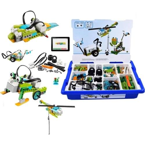NEW WeDo 3.0 High-tech Robotics Construction Set Compatible with Wedo 2.0 Educational and Dacta Seires Building Blocks Toy