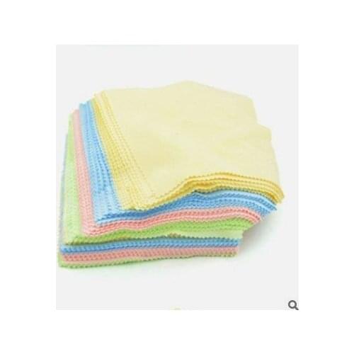 50pcs/lot Glasses Cleaner Microfiber Glasses Cleaning Cloth For Lens Phone Screen Cleaning Wipes Wholesale