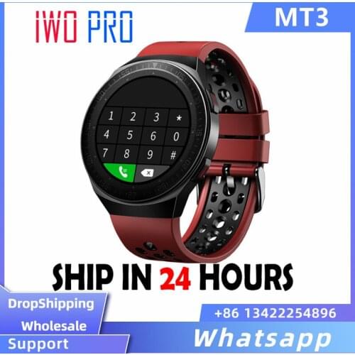 IWO PRO MT3 Memory Music Smart Watch Bluetooth Call Full Touch Screen Waterproof Smartwatch Recording Function Sports Bracelet