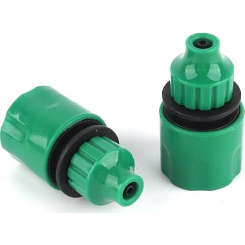 1~50pcs 4/7mm Hose Connector Green Plastic Nipple Connector for Garden Irrigation Quick Connector