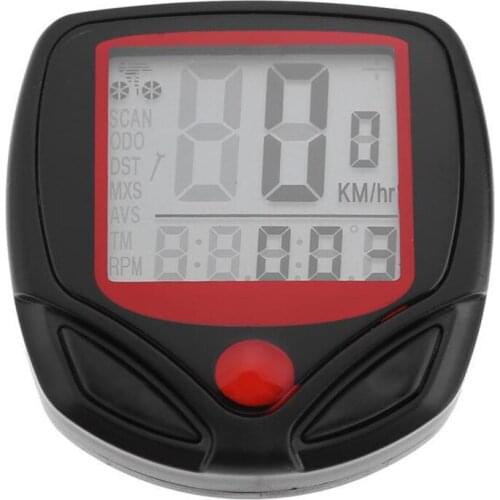 Waterproof Bicycle Bike Cycle Lcd Display Digital Computer Speedometer cycling computer