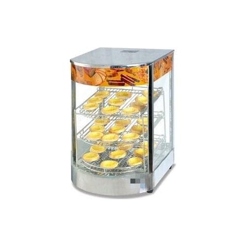 Three layer racks Electric Pizza rotating warmer cabinet pizza rotay warming moisturizing showcase equipment CE certificate