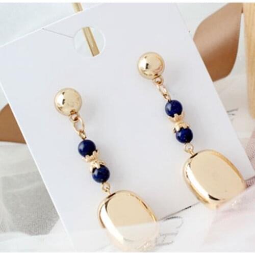 YDGY retro-temperament, long tasseled earrings, personality, facial display, thin earrings and Earrings