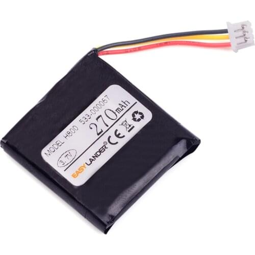 Easylander Replacement 3.7V 270mAh Rechargeable li Polymer Battery For Logitech H800 Bluetooth headset mp3 mp4 DVR Toys DVR