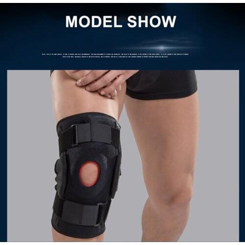 1PC Knee Joint Brace Support Adjustable Breathable Knee Stabilizer Kneepad Strap Patella Protector Orthopedic Arthritic Guard