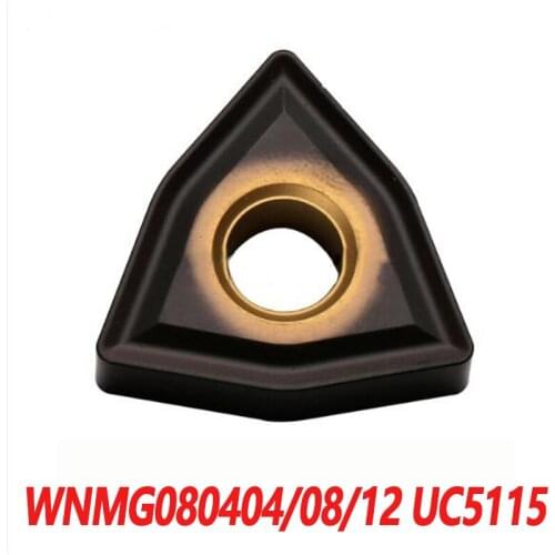 100% Original WNMG WNMG080404 UC5115 WNMG080408 WNMG080412 CNC lathe Insertion Carbide Insert Efficient And Durable High Quality