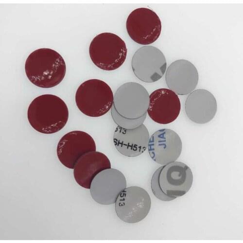 5 pcs 14mm Round Car Key Sticker logo Emblems symbol For Seat Skoda