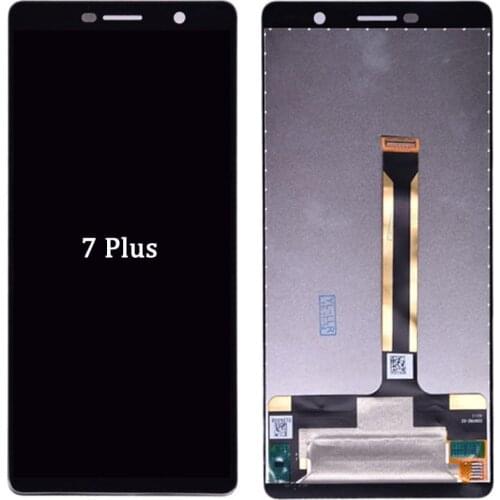 6.0" Original LCD For Nokia 7 Plus LCD 7Plus Display Touch Screen Digitizer for Nokia E7 N7 Plus LCD TA-1062 LCD screen assembly