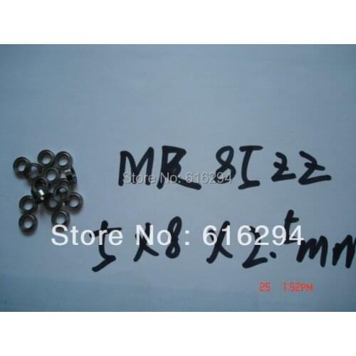 Free shipping--- MR85ZZ Miniature bearing 20PCS ABEC-3 MR85ZZ 5*8*2.5mm motor bearings