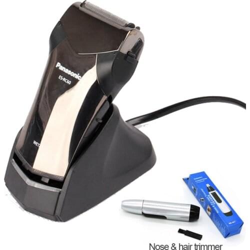 Panasonic ES-RC60 Electric Shavers Body Wash Double Cutter Head Wet & Dry with Pop-up for Men Rechargeable Shaving Machine