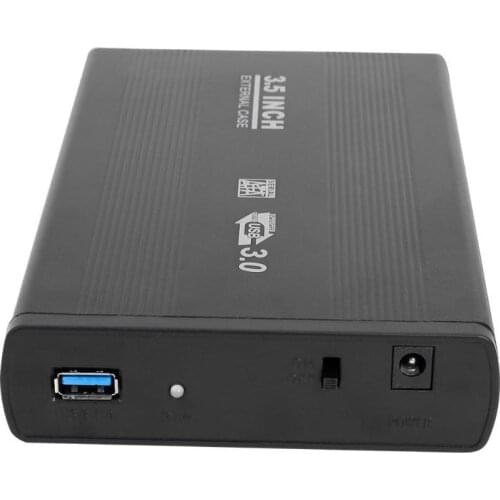 2.5/3.5 inch USB 3.0 to SATA Port SSD Hard Drive Enclosure 480Mbps USB 2.0 HDD Case External Solid State Hard Disk Box