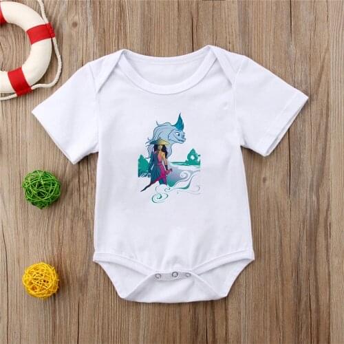 Summer Romper Baby Girls Cute Cartoons Newborn Cotton Casual Streetwear White Birthday Gifts Boys Clothes Loose Kawaii Cozy