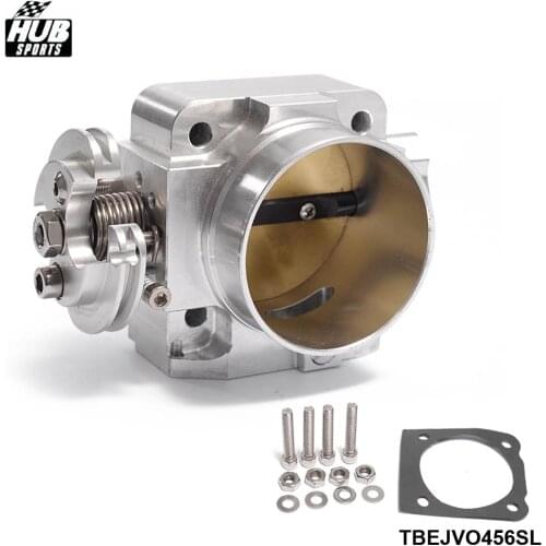 For Mitsubishi Lancer Evo 4 5 6 4g63t Upgrade 70mm Intake Manifold Throttle Body Plate Assembly HU-TBEJVO456SL