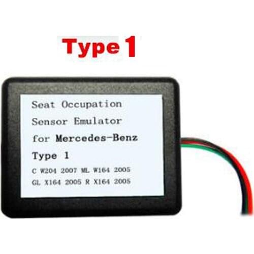 Seat Occupancy Occupation Sensor SRS Emulator for M-Benz Type 1 Type 2 Type 3 Type 4 Type 6for W204 W211 W104 W230 X164 W171