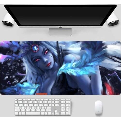 Dota 2 Natural Rubber Gaming mousepad Desk Mat X XL XXL Non slip Cushion Thickness 2mm LockEdge equal LE