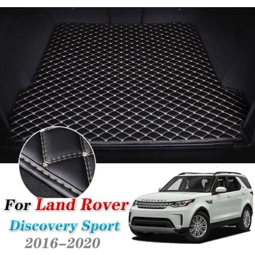 The Trunk Cargo Leather Liner Car Trunk Mat Cargo Compartment Floor Carpet Mud Kick For Land Rover Discovery Sport 2016-2020