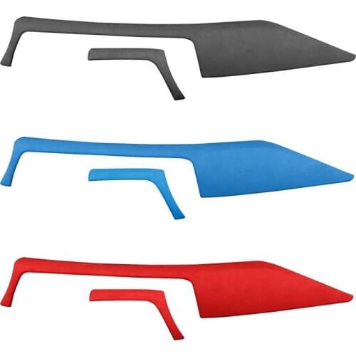 Car Dashboard Panel Decoration Sticker ABS & Alcantara High Quality Patch For BMW F30 F31 F32 F34 F36 3GT 3 4 Series 2013-2019