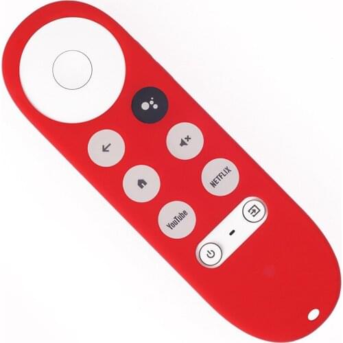 New Multi Color Silicone Remote Control Cover For Google TV Voice Remote Control Anti Loss Box