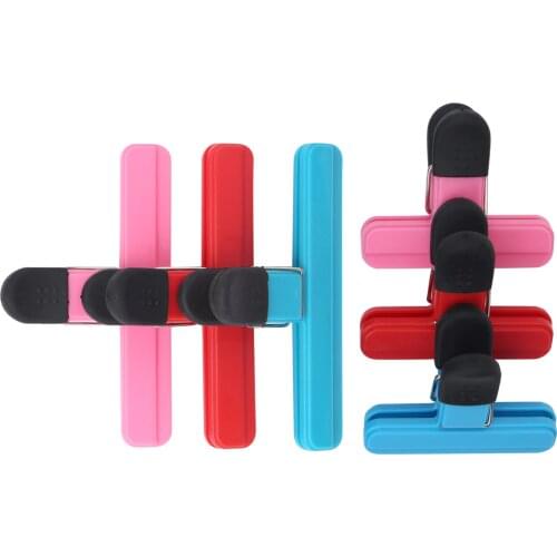 Portable Small Large Chip Bag Clips Kitchen Storage Food Snack Seal Sealing Coffee Potato Bag Clips Sealer Clamp Plastic Kitchen