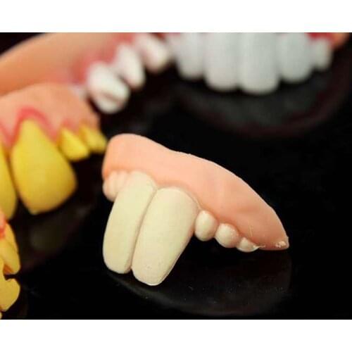 Unisex movie prop The Whole Toy Bar Ktv Halloween Props More Shapes Funny False Teeth Zhuan Unisex Movie & Tv Plastic 2020
