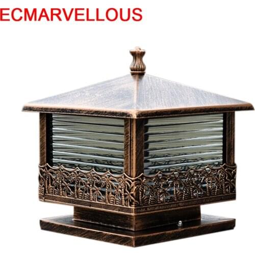 Lamp Post Lantaarnpaal Bollard Kerst Huisjes Light Projector LED Luminaire Exterieur Outdoor Spotlight Landscape Lighting