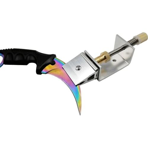 Knife sharpener 360 degree Flip Clip for Edge Pro sharpener, Ruixin pro RX008 sharpener, Apex system Aluminum alloy KME