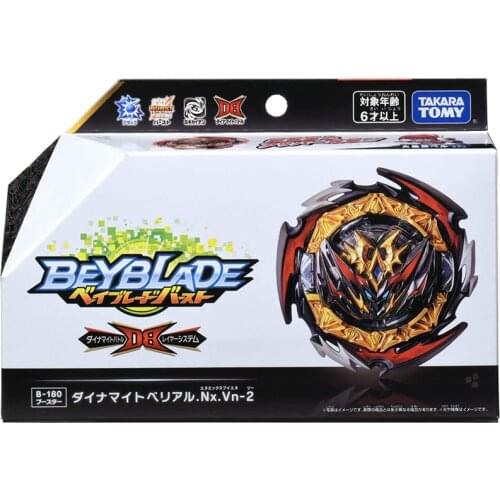 In Stock B180 ORIGINAL Takara Tomy Beyblade BURST Dynamite Battle Booster Dynamite Belial Nexus Venture-2