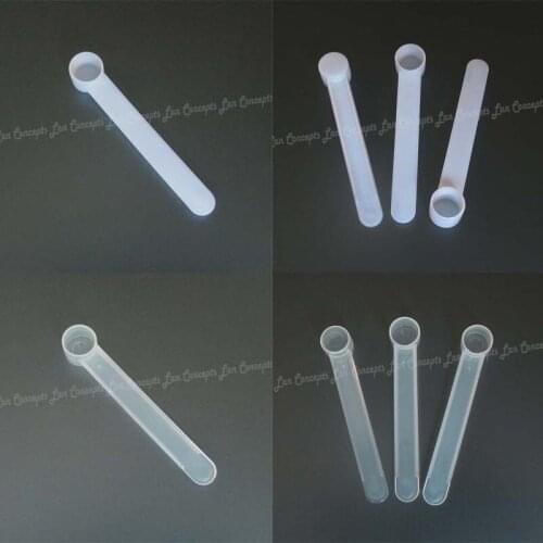 100pcs/lot 1.7ML PP Spoon 0.85g Plastic Measuring Scoop 0.85 gram Measure Tools - white and translucence for option