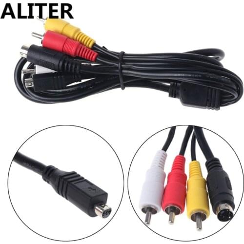 ALITER VMC-15FS A/V TV Out Audio Video Cable for Sony Camcorder Handycam DCR Series