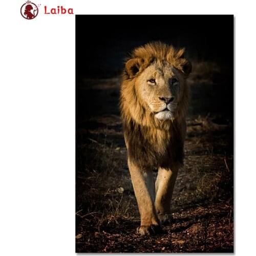 Diamond Painting Modern animal art, lion Rhinestone 5D DIY Diamond Embroidery,Cross Stitch,diamond Mosaic Sale