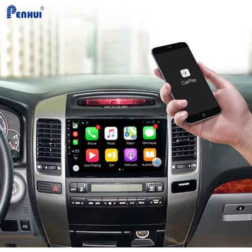 Car DVD For Toyota Land Cruiser Prado 120 2003-2009 Car Radio Multimedia Video Player Navigation GPS Android 10.0 double din