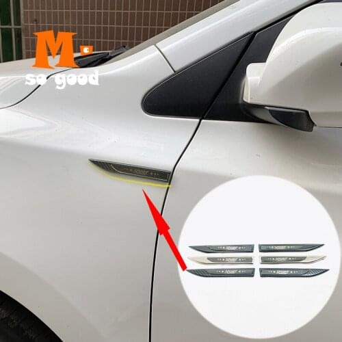 Car Body Side Protector Panel Sign Trim Cover Stainless Steel for Toyota Corolla RAV4 Camry Accessories Chromium ABS Shell