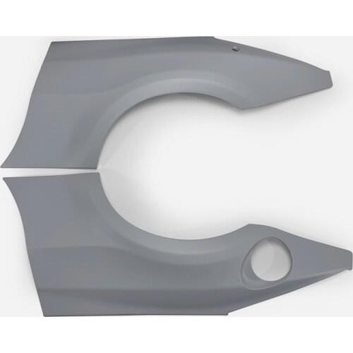 Suit For Z33 Nissan 350z Do Carbon Fiber Modified Rear Wheel Eyebrow Fender Resin Wide Body Large Enclosure