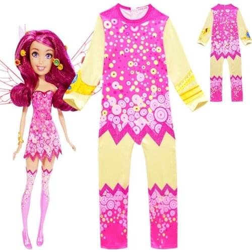 Childrens costume set MIA Halloween cosplay costume girl children MIA and me birthday party carnival costume MIA Elf Kingdom