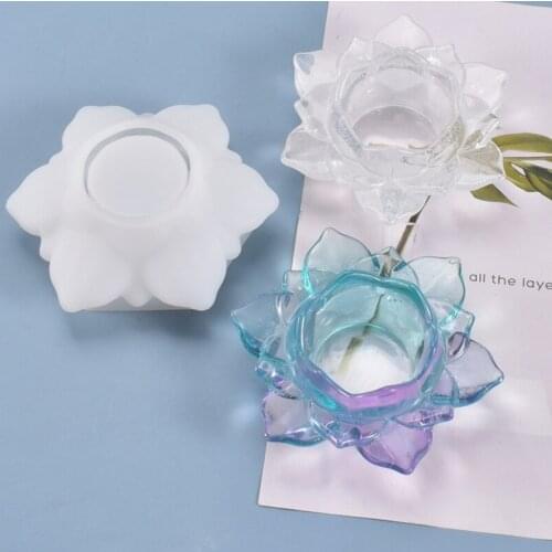 Crystal Epoxy Resin Mold Flower Storage Box Casting Silicone Mould DIY Crafts Decorations Making Tool