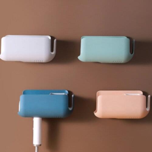 Hair Dryer Rack Free Punching Bathroom Toilet Toilet Storage Rack Wall Hanging Hair Dryer Rack Air Duct Shelf