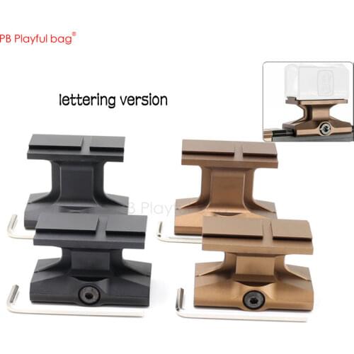 Playful bag ACRO special heightened base 1.93/1.54 inch CNC upgrade material CS tactical gel ball gun toy accessory DIY toy QI73