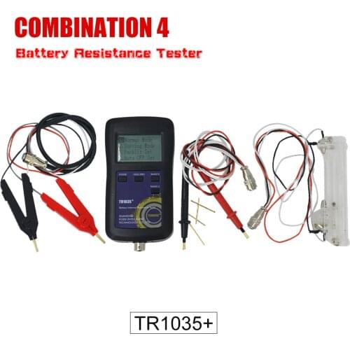 New Original Four-line TR1035 Lithium Battery Internal Resistance Meter Tester YR1035 Detector 18650 Dry Battery Combination 4