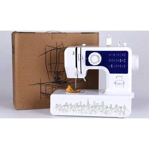 Multifunctional Mini Sewing Machines Small Electric Portable Household Pedal With Night Light Presser Foot Handmade DIY Patching